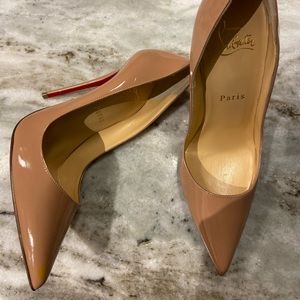 New Louboutin So Kate nude color sz 6.5
